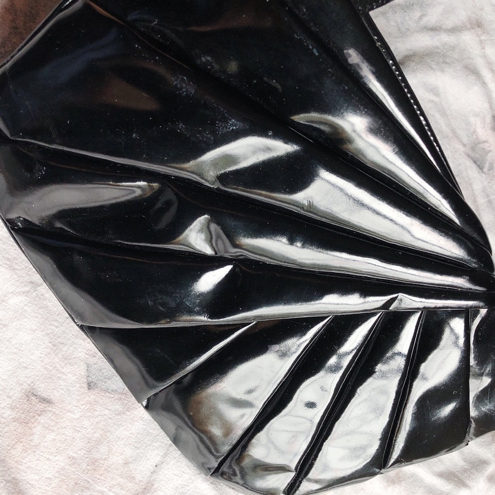 Vintage, Black Leather Purse